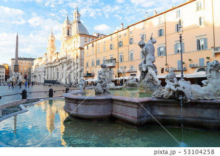 Piazza Navona, Rome, Italy Piazza Navona, Rome, Italy 53104258