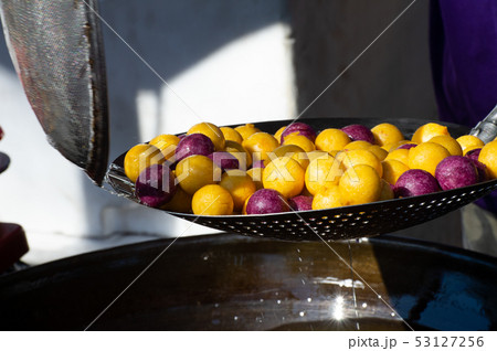 Barbecue on Street food ,Taipei ,Taiwan 53127256