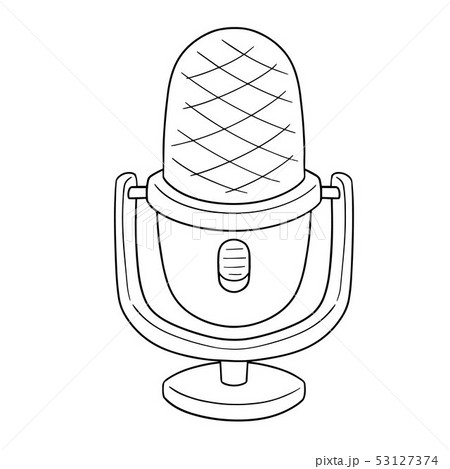 Vector Of Microphoneのイラスト素材