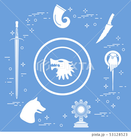 Symbols of the fantasy television series Symbols of the fantasy television series 53128523