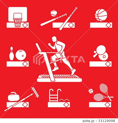 Time to fitness and sports Healthy lifestyle. 53129098
