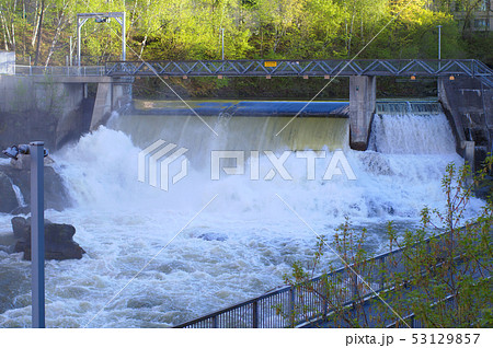hydroelectric dam power electricity river 53129857