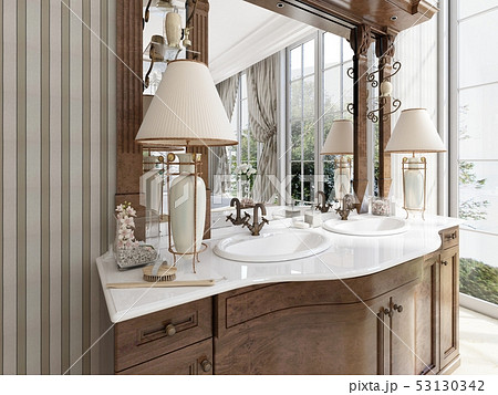 Luxury neoclassical furniture in modern style in 53130342