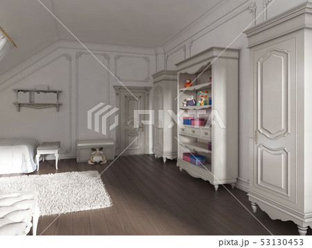 Children's furniture in Provence style in the Children's furniture in Provence style in the 53130453