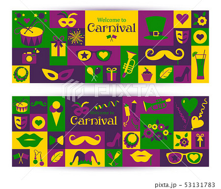 Bright vector carnival banners Bright vector carnival banners 53131783