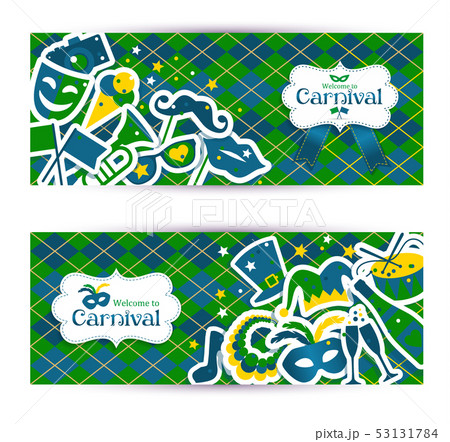 Bright vector carnival banners Bright vector carnival banners 53131784