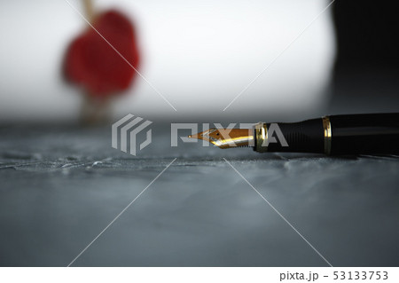 Notary's public pen and stamp on testament and last will. Notary public Notary's public pen and stamp on testament and last will. Notary public 53133753