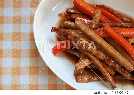 太いきんぴらごぼう 53134936