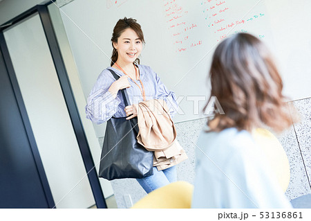女性　ビジネスウーマン　仕事 53136861