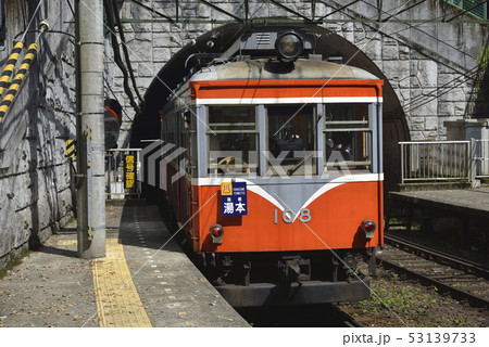 【2019初夏】 箱根登山鉄道モハ2形108 【神奈川県】 塔ノ沢駅 53139733