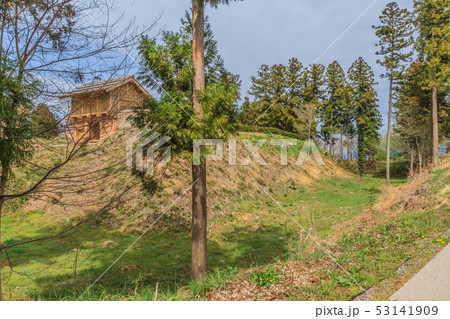 春の箕輪城の風景 53141909