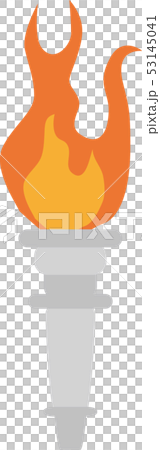 松明のイラスト素材