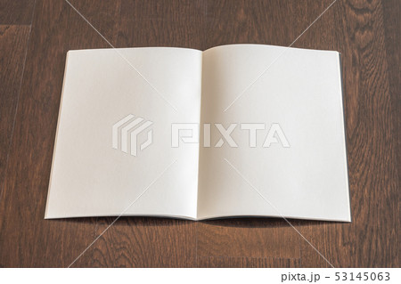 Mockup book, blank open page catalog, magazine Mockup book, blank open page catalog, magazine 53145063