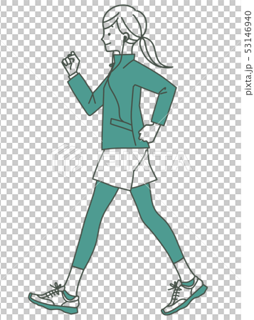 Women-walking-2 colors Women-walking-2 colors 53146940