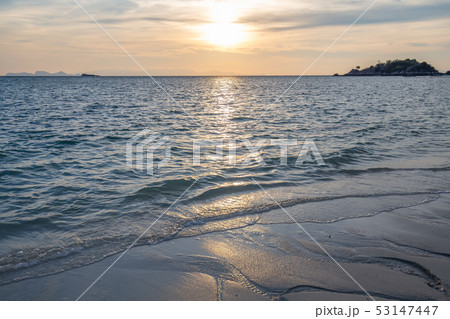 Beautiful Tropical beach at sunrise beach,Koh Lipe Beautiful Tropical beach at sunrise beach,Koh Lipe 53147447