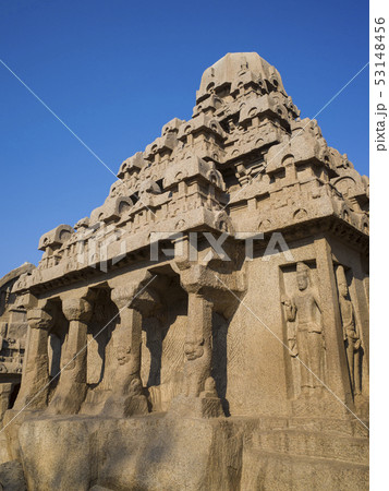 石彫寺院(ラタ) マハーバリプラム 石彫寺院(ラタ) マハーバリプラム 53148456