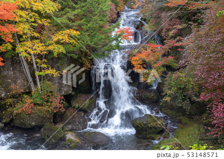 栃木県日光市　竜頭ノ滝　（10月） 53148571