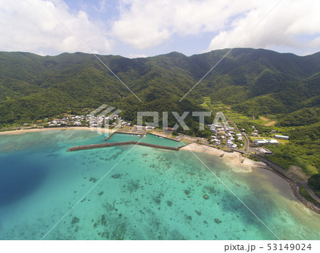 宇検村 平田・阿室の空撮 (奄美大島) 53149024