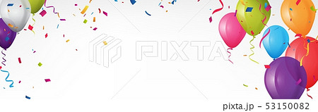Colorful birthday banner design Colorful birthday banner design 53150082