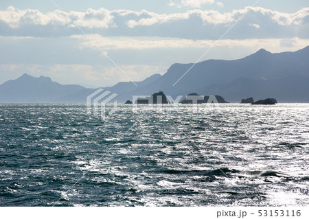 小豆島行きフェリーからの風景　四国・日本 53153116