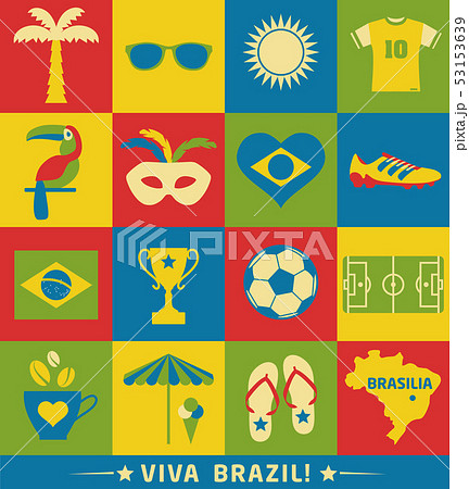 Vector Illustration of Brazil Vector Illustration of Brazil 53153639