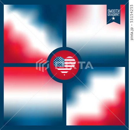Smooth background of american color. Smooth background of american color. 53154255