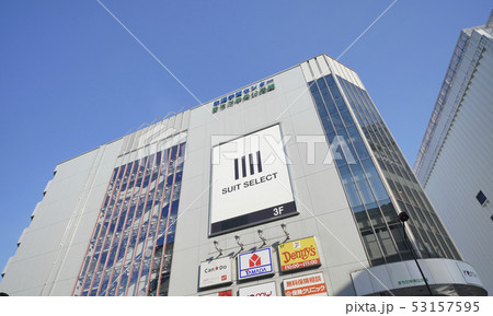 日本の東京都市景観　JR町田駅前を望む 53157595