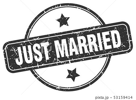just married grunge stamp just married grunge stamp 53159414