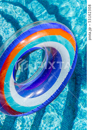 Inflatable water activities circles tuba float on 53162308