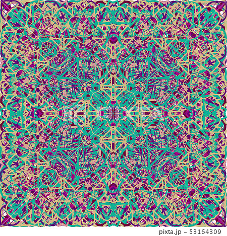 Vintage seamless pattern in Arabic style. 53164309