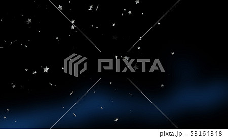 CGパーティクル 星形 53164348