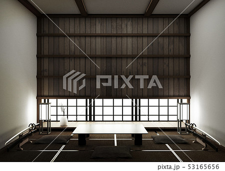 interior design,modern empty living room 53165656