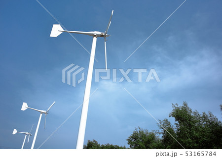 風力発電、エコイメージ、クリーンエナジー 風力発電、エコイメージ、クリーンエナジー 53165784