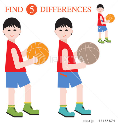 Find 5 differencesEducational games for children. 53165874