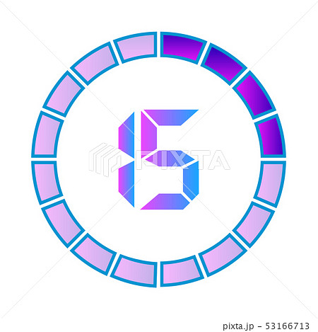 The minutes or seconds timer 53166713