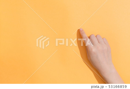 Person pointing at something Person pointing at something 53166859