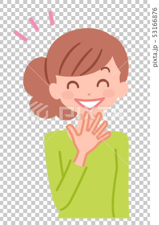 笑っている女性 53166876