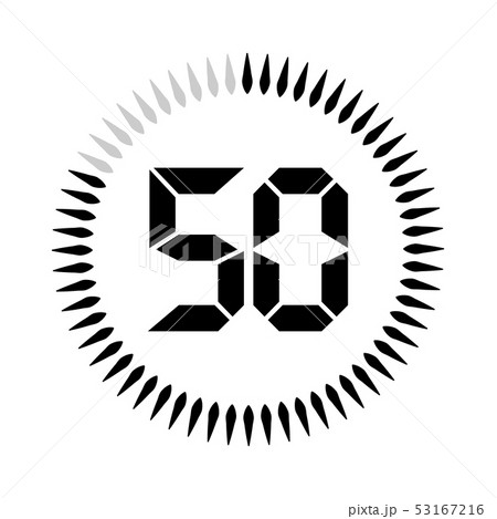 The minutes or seconds timer 53167216