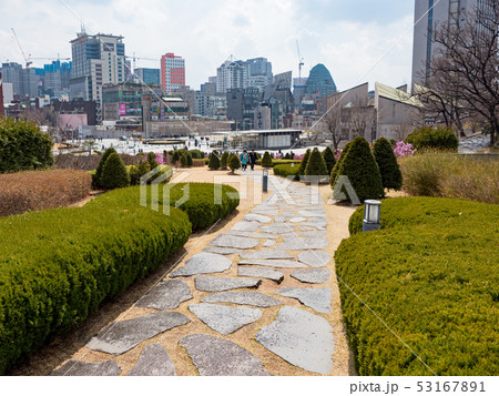 Ewha Womans University facade 53167891