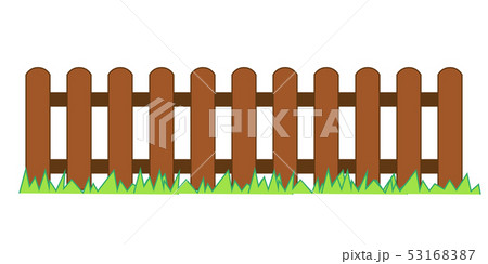 Picket fence, wooden textured Picket fence, wooden textured 53168387
