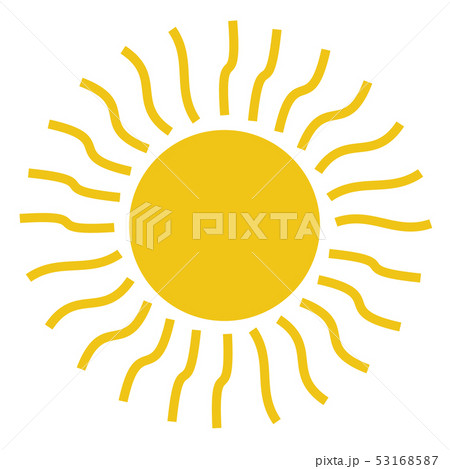 Simple vector sun  Simple vector sun  53168587