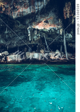 Long-tail boat travel to the island,Phi Phi Island Long-tail boat travel to the island,Phi Phi Island 53168589