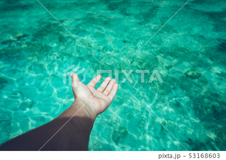 Long-tail boat travel to the island,Phi Phi Island 53168603