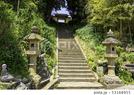 島根県出雲　出雲阿国　養命寺　山門 53168955