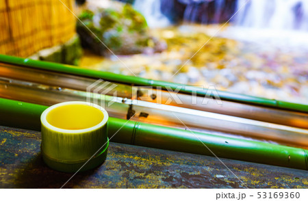 [夏イメージ] 京都の川床の流しそうめん 53169360