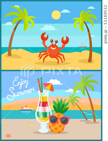Beach Summer Vacation or Holiday, Seaside Shore Beach Summer Vacation or Holiday, Seaside Shore 53169532