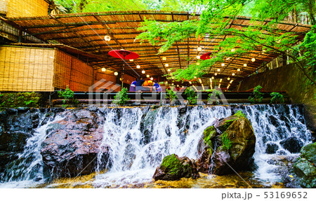 [京都イメージ] 貴船の川床 53169652