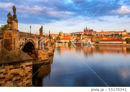 Prague Old Town, Czech Republic, on sunrise 53170341