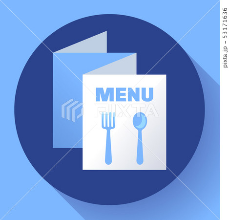Three-fold menu icon template flat style vector Three-fold menu icon template flat style vector 53171636