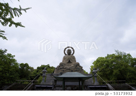 蓮華院誕生寺の奥の院の皇円大菩薩の大仏様（熊本県玉名市） 53173932